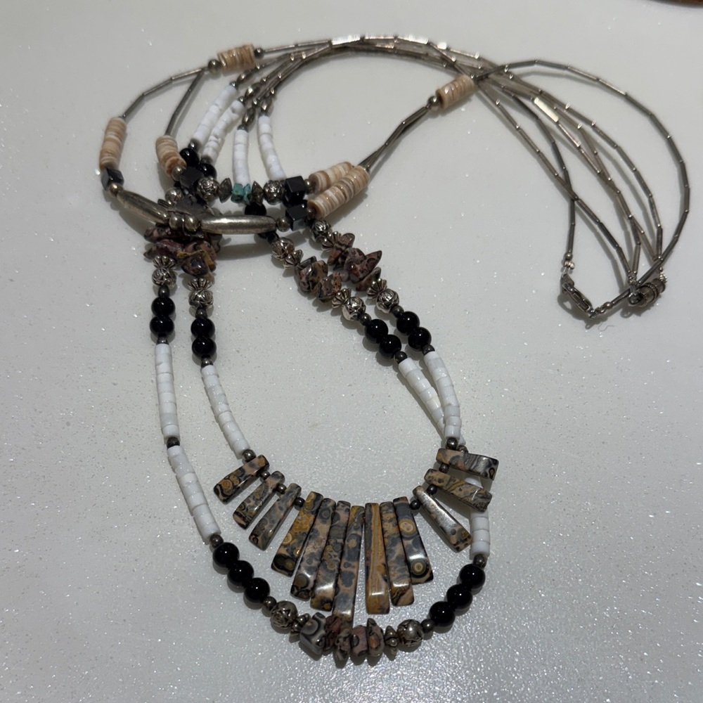 Native American Inspired Equine Multi-Layered Bea… - image 7